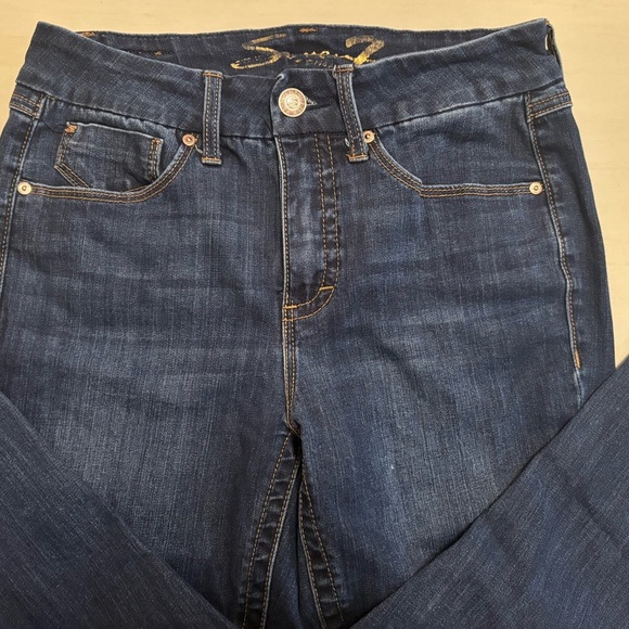 Seven7 Jeans Women’s Size 6 | Dark Wash Skinny Mid-Rise Stretch Denim - Picture 1 of 8